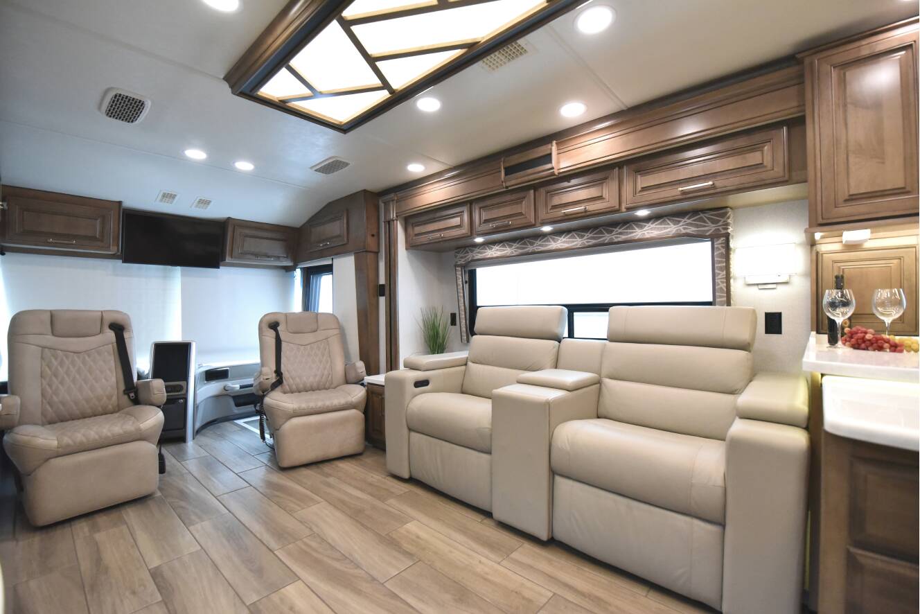 A photo of this 2025 Entegra Coach CORNERSTONE 45B