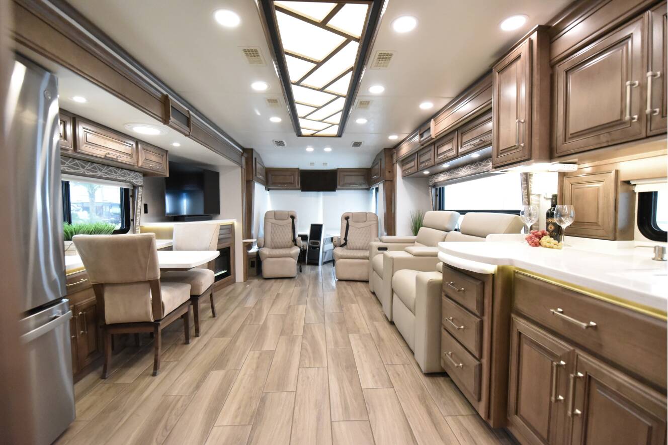 A photo of this 2025 Entegra Coach CORNERSTONE 45B