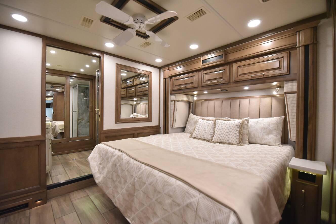 A photo of this 2025 Entegra Coach CORNERSTONE 45B