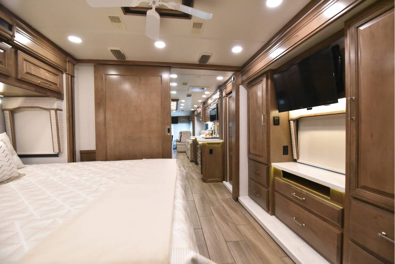 A photo of this 2025 Entegra Coach CORNERSTONE 45B