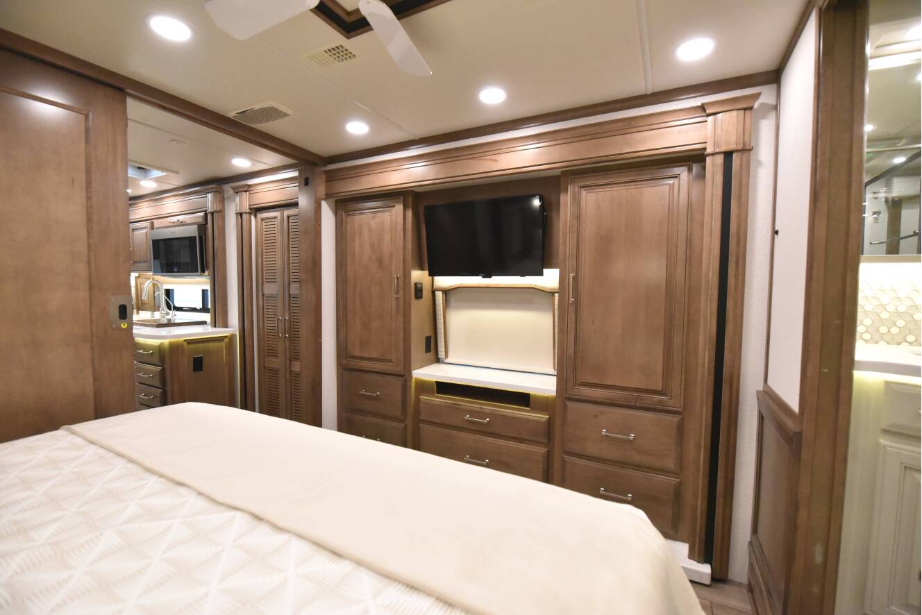 A photo of this 2025 Entegra Coach CORNERSTONE 45B