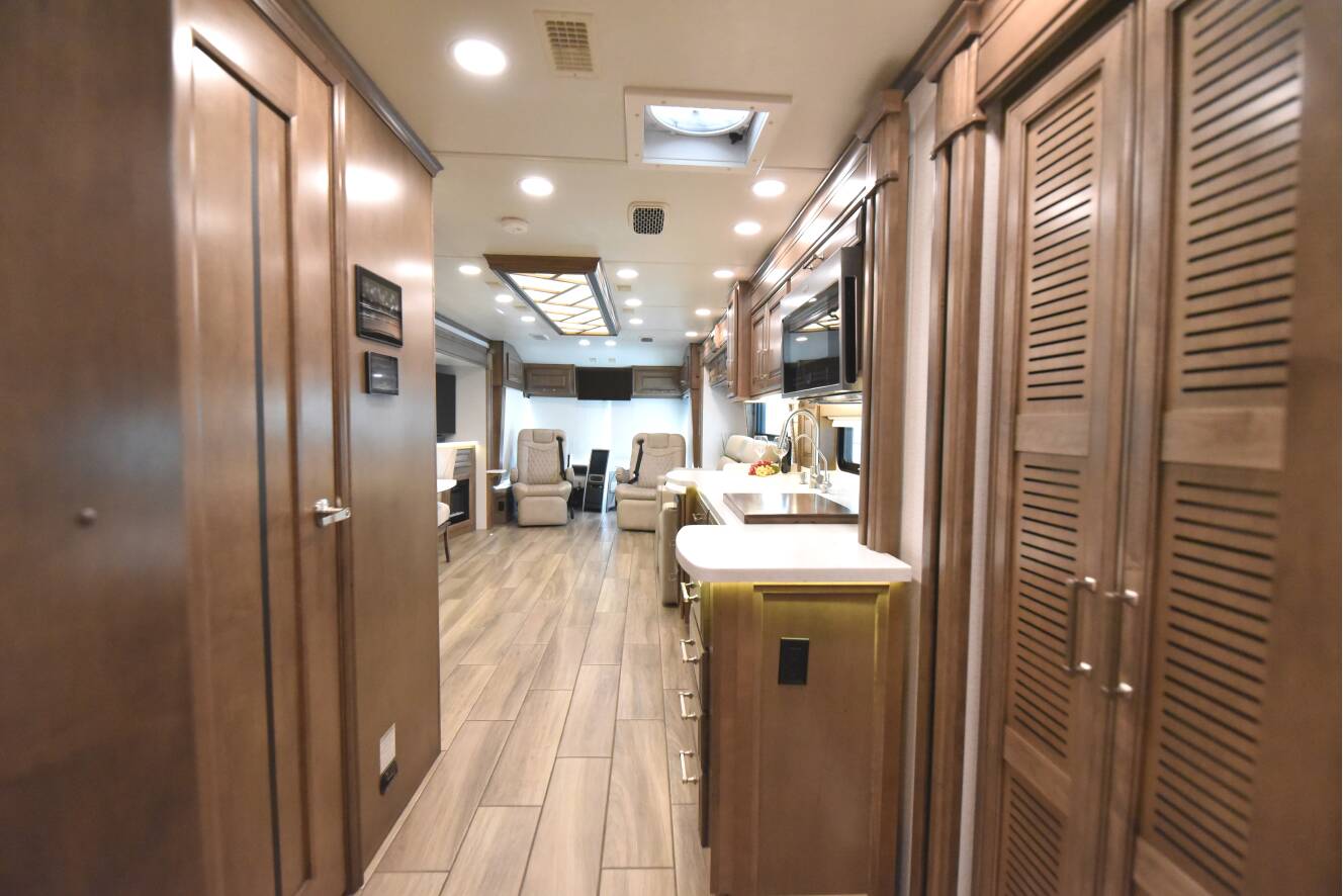 A photo of this 2025 Entegra Coach CORNERSTONE 45B