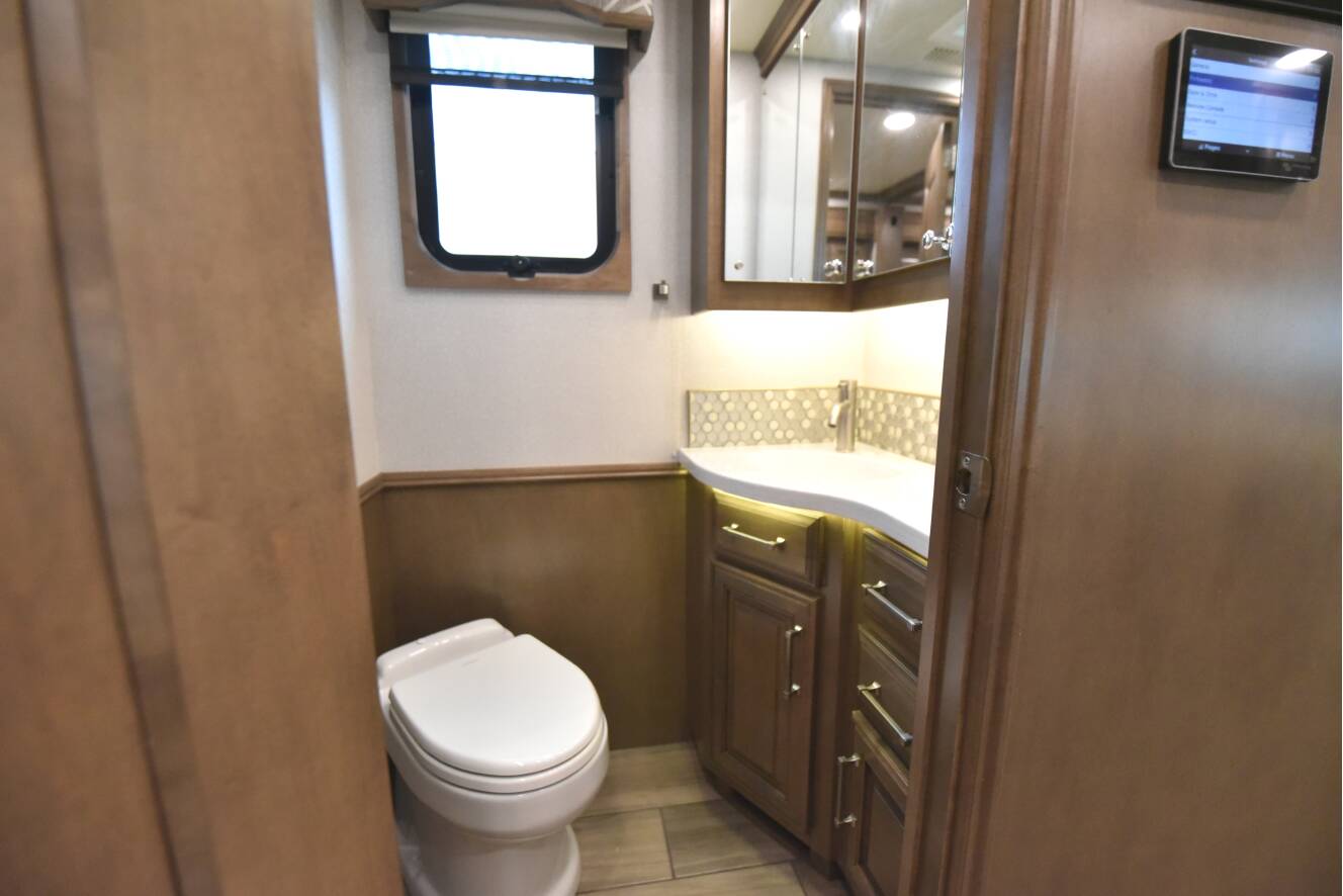 A photo of this 2025 Entegra Coach CORNERSTONE 45B