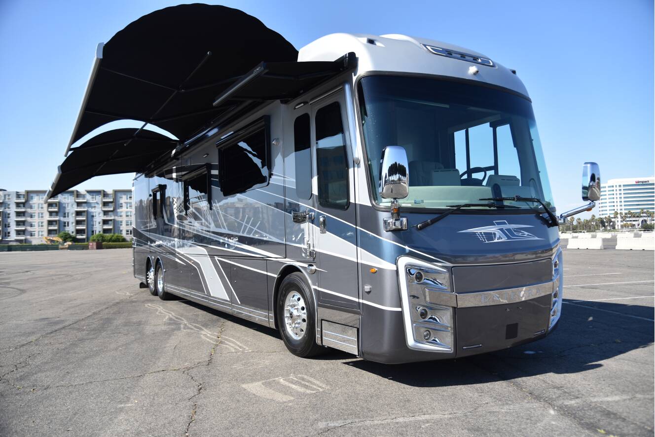 A photo of this 2025 Entegra Coach CORNERSTONE 45B