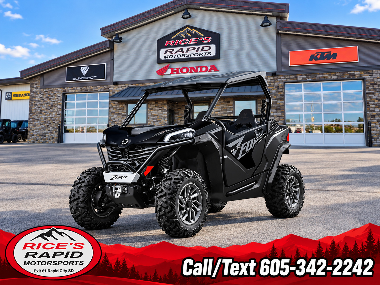 2025 CFMOTO ZForce 800 Trail 800 EPS TRAIL in rapid city SD