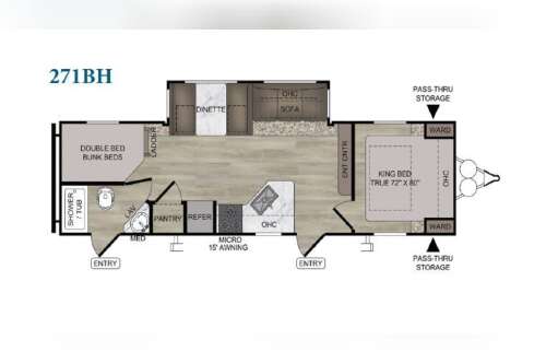 2021 East To West DELLA TERRA 271BH in cedar park TX