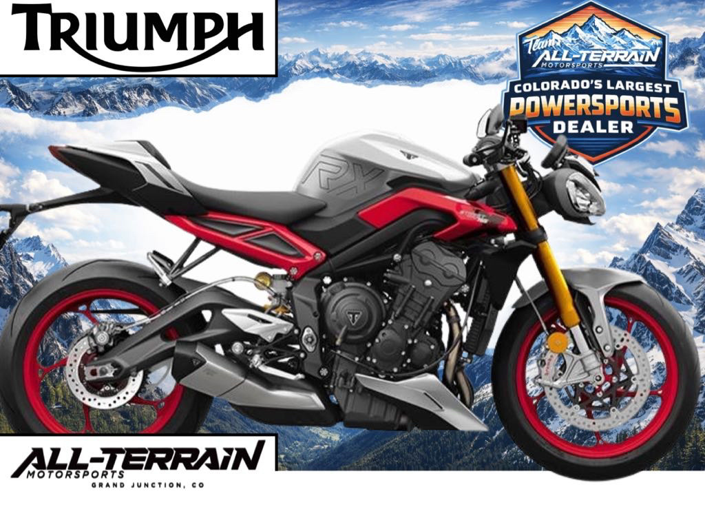 2026 Triumph Street Triple 765 RX - Matt Aluminium Silver TRIPLE R in Grand Junction, CO