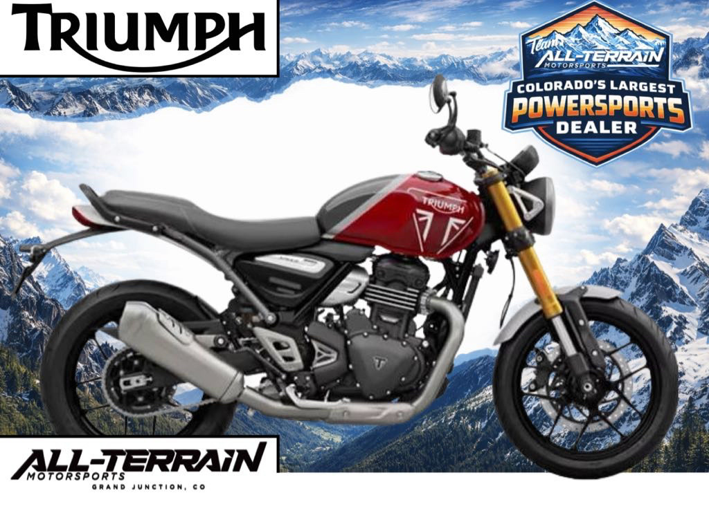 2026 Triumph Speed 400 Lava Red Gloss Storm Grey BASE in Grand Junction, CO