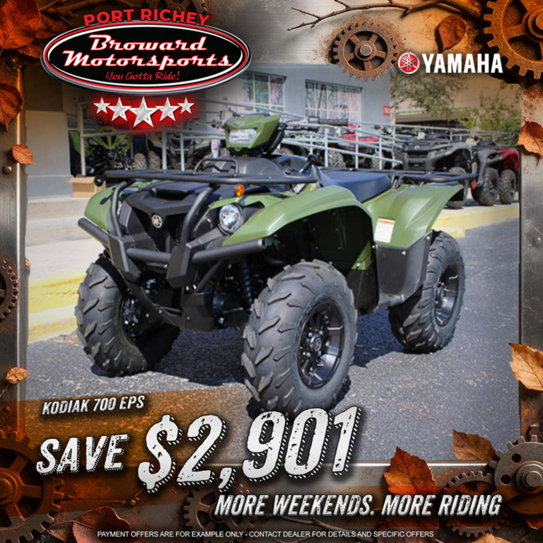 2026 Yamaha Kodiak 700 EPS in port richey FL
