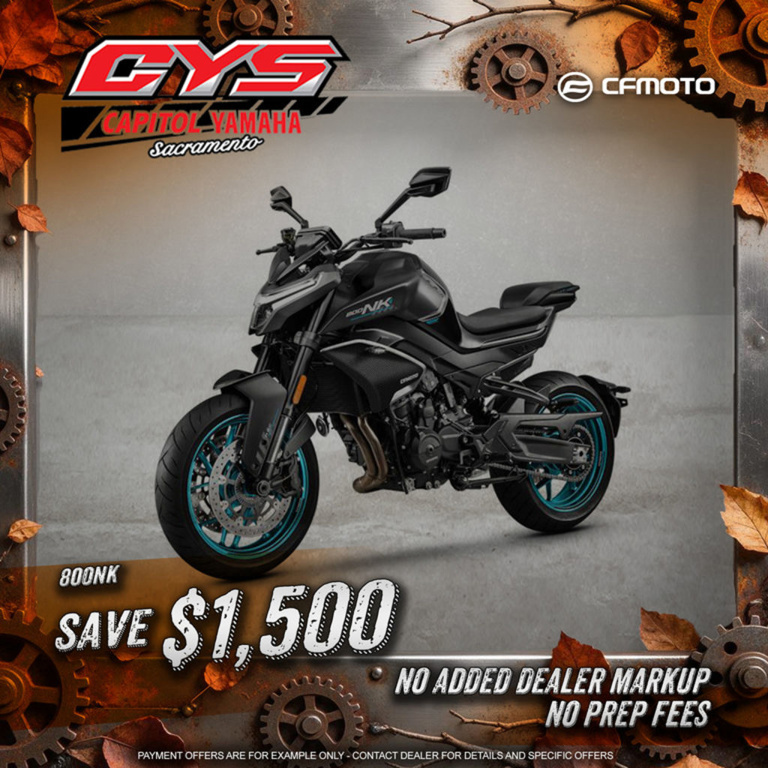 2026 CFMOTO NK 800 800 in Sacramento, CA