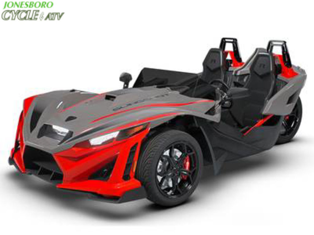 2026 Polaris Slingshot R Autodrive Radiant Gray With Indy Red Pearl SL in Jonesboro, AR