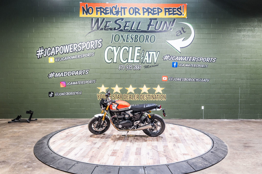 2026 Triumph Speed Twin 1200 RS Baja OrangeSapphire Black RS in Jonesboro, AR