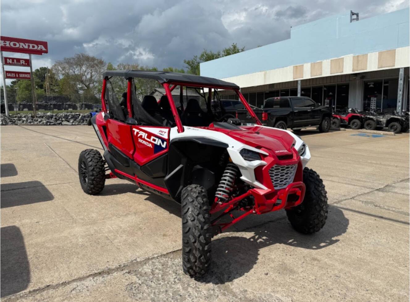 A photo of this 2026 Honda Talon 1000R 4 FOX Live Valve