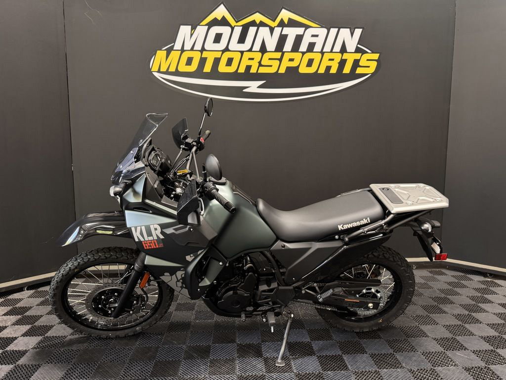 2025 Kawasaki KLR 650 Metallic Matte Old School Green ABS ABS in Oxford, AL
