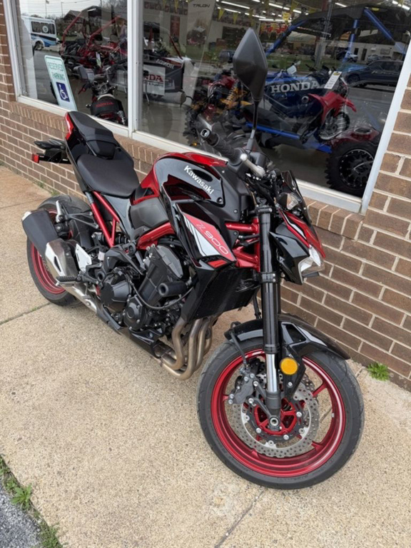 2024 Kawasaki Z900 ABS Candy Persimmon RedEbony ABS in Greeneville, TN