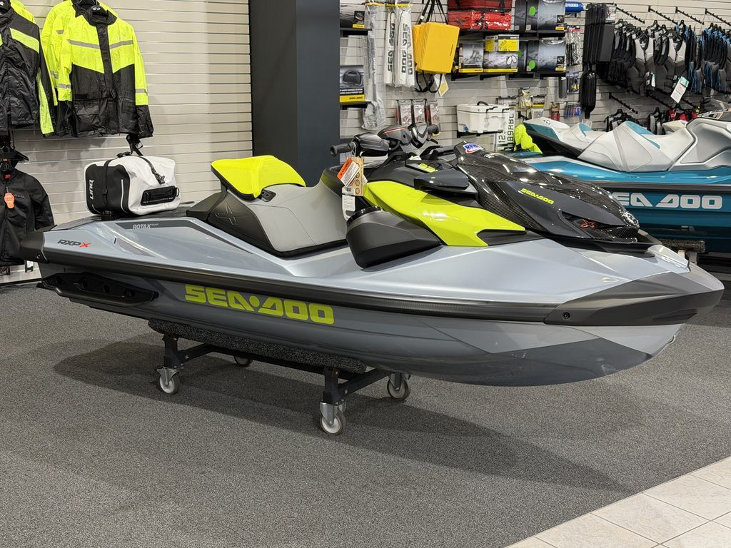 2026 Sea-Doo RXP-X 325 Tech, BRP Premium A, iBR Ice Metal / Manta in myrtle beach SC