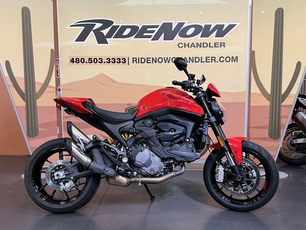 2023 Ducati Monster + Ducati Red Dark Stealth BASE in Chandler, AZ