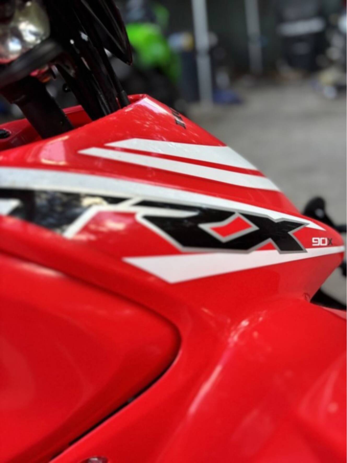 A photo of this 2026 Honda TRX 90X