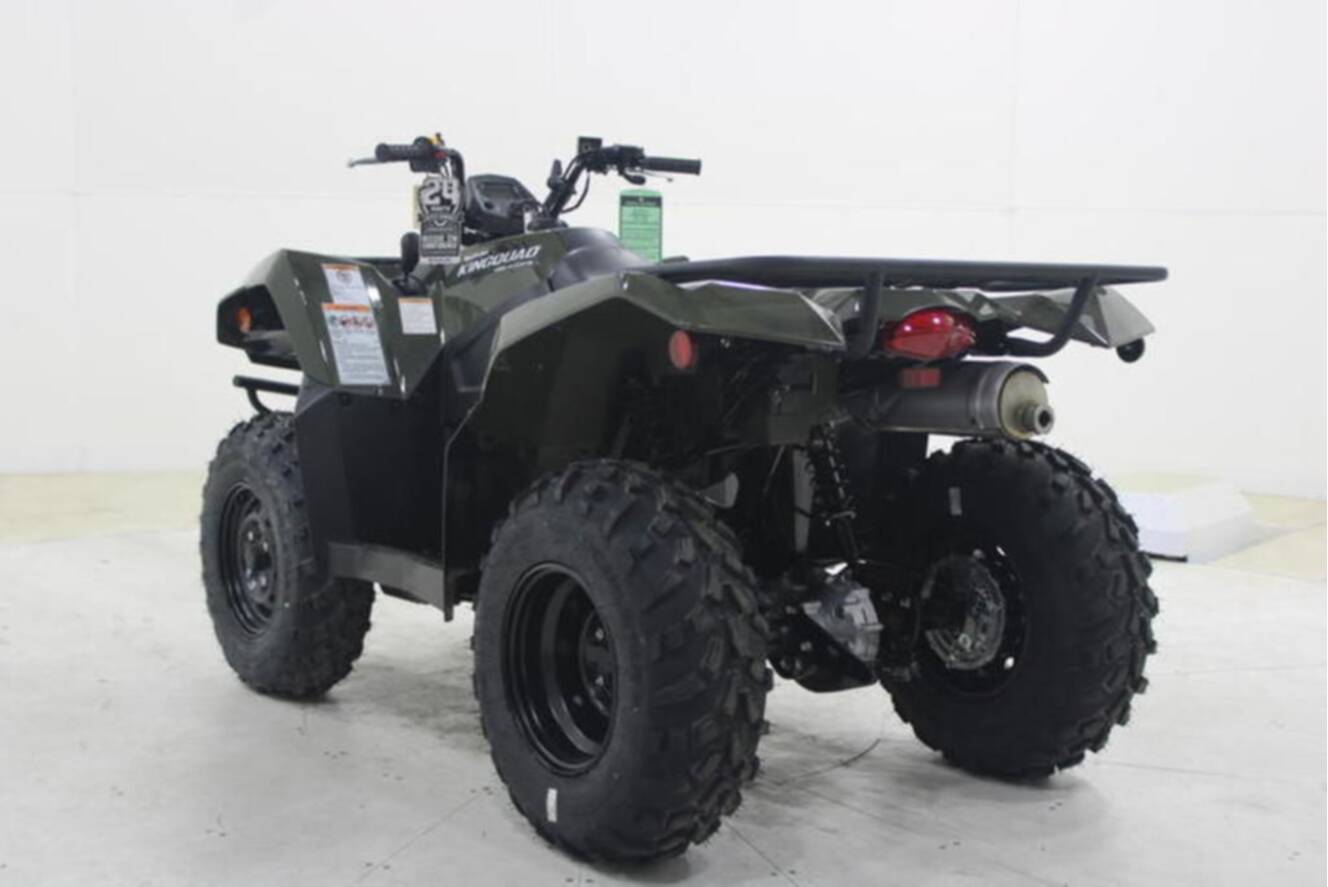 A photo of this 2026 Suzuki KingQuad 400 FSi