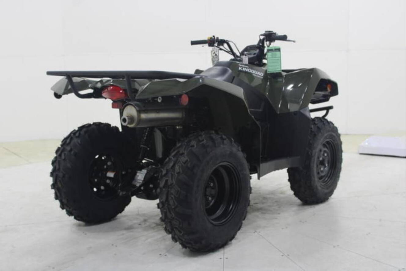 A photo of this 2026 Suzuki KingQuad 400 FSi
