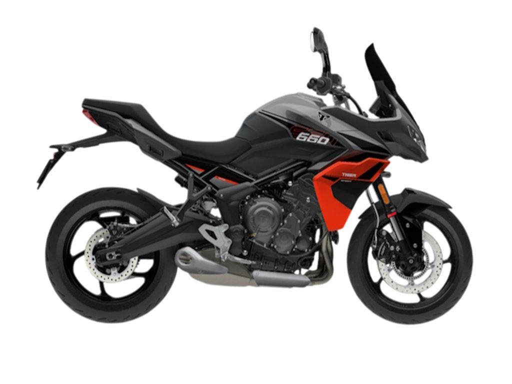 2026 Triumph Tiger Sport 660 Silver ice / Intense orange in Meridian, ID