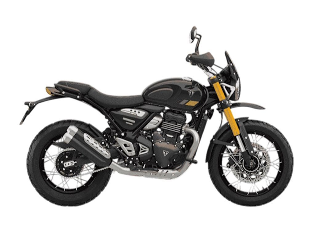 2026 Triumph Scrambler 400 XC Storm Grey 400 XC in Meridian, ID
