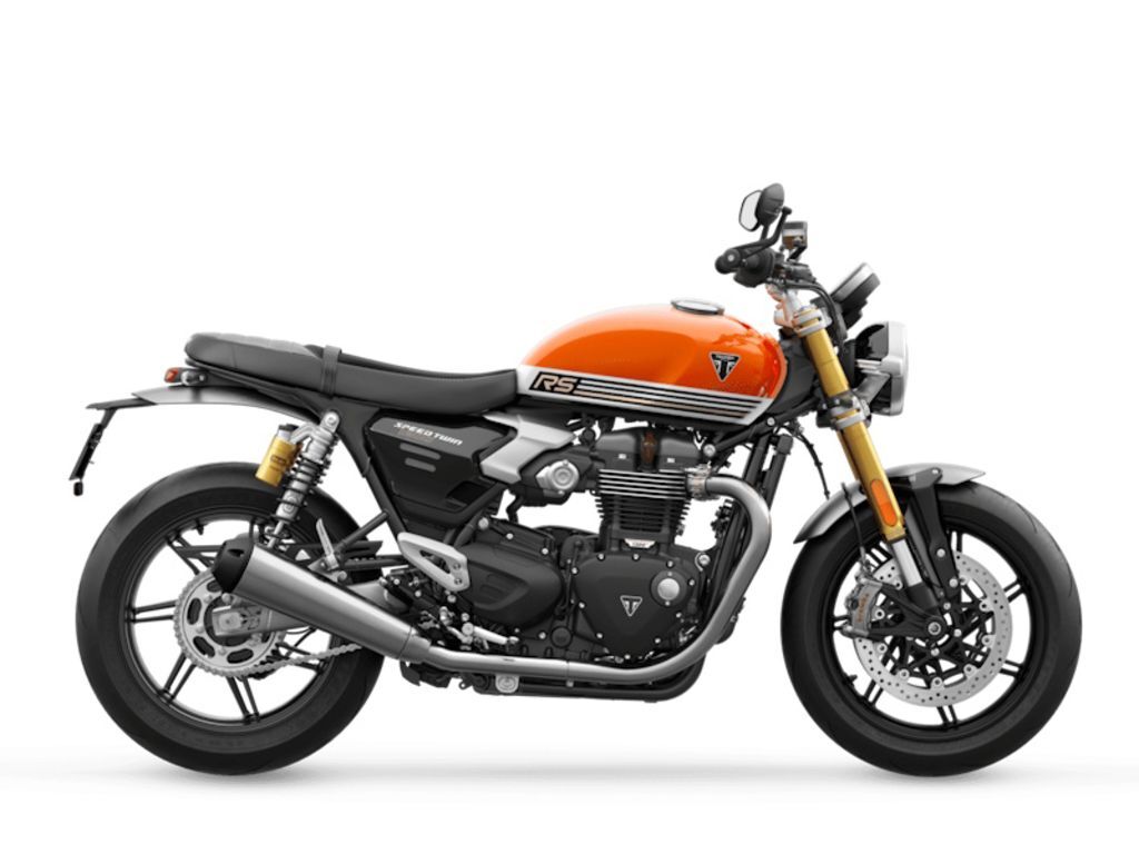 2026 Triumph Speed Twin 1200 RS Baja Orange/Sapphire black in Meridian, ID