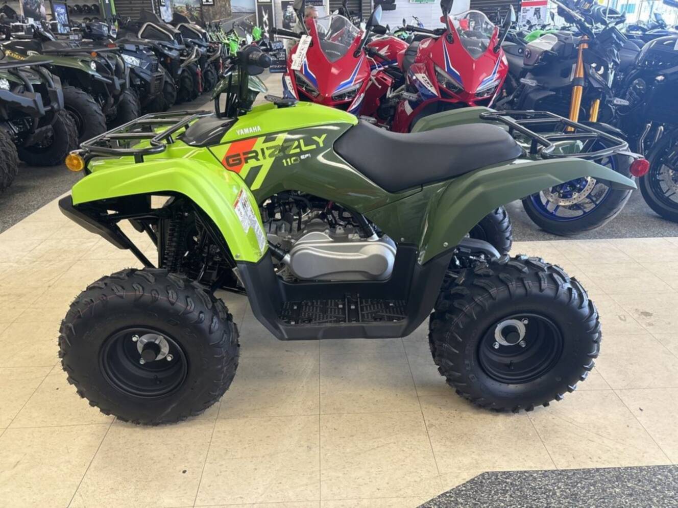 A photo of this 2026 Yamaha Grizzly 110
