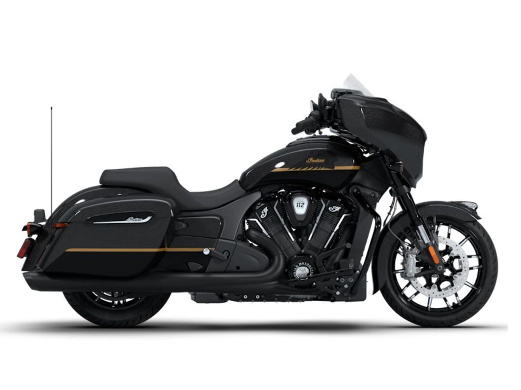 2026 Indian Motorcycle® Chieftain® PowerPlus Dark Horse® 112 Black Crystal w/ DARK HORSE in Meridian, ID
