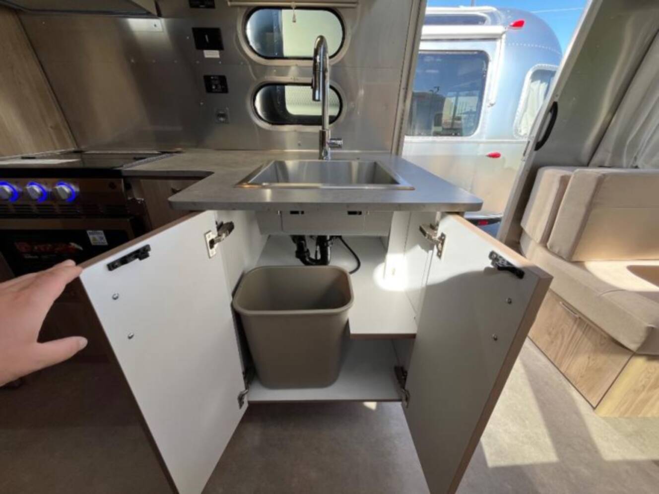 A photo of this 2027 Airstream Flying Cloud 25FB Twin