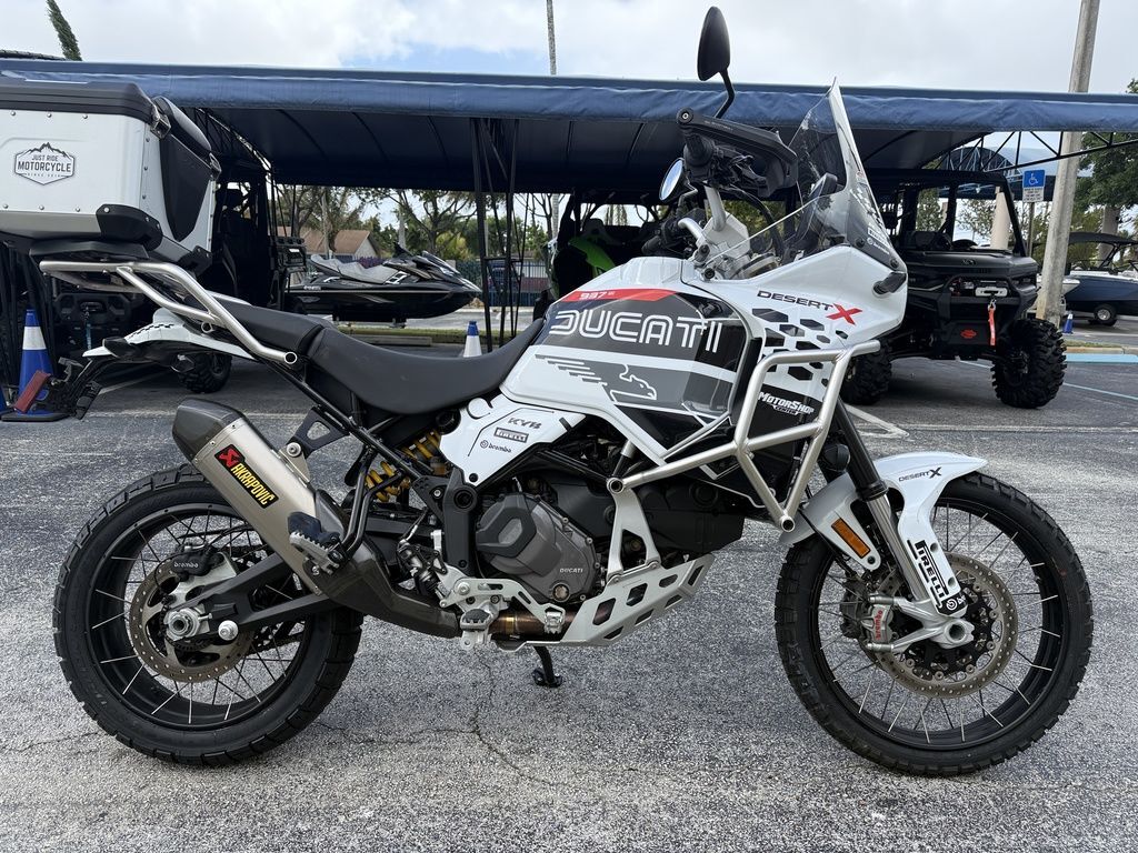 2023 Ducati DesertX Star White Silk in Deerfield Beach, FL