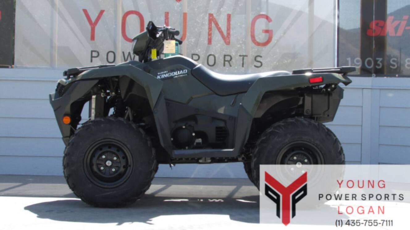 A photo of this 2025 Suzuki KingQuad 750AXi Power Steering