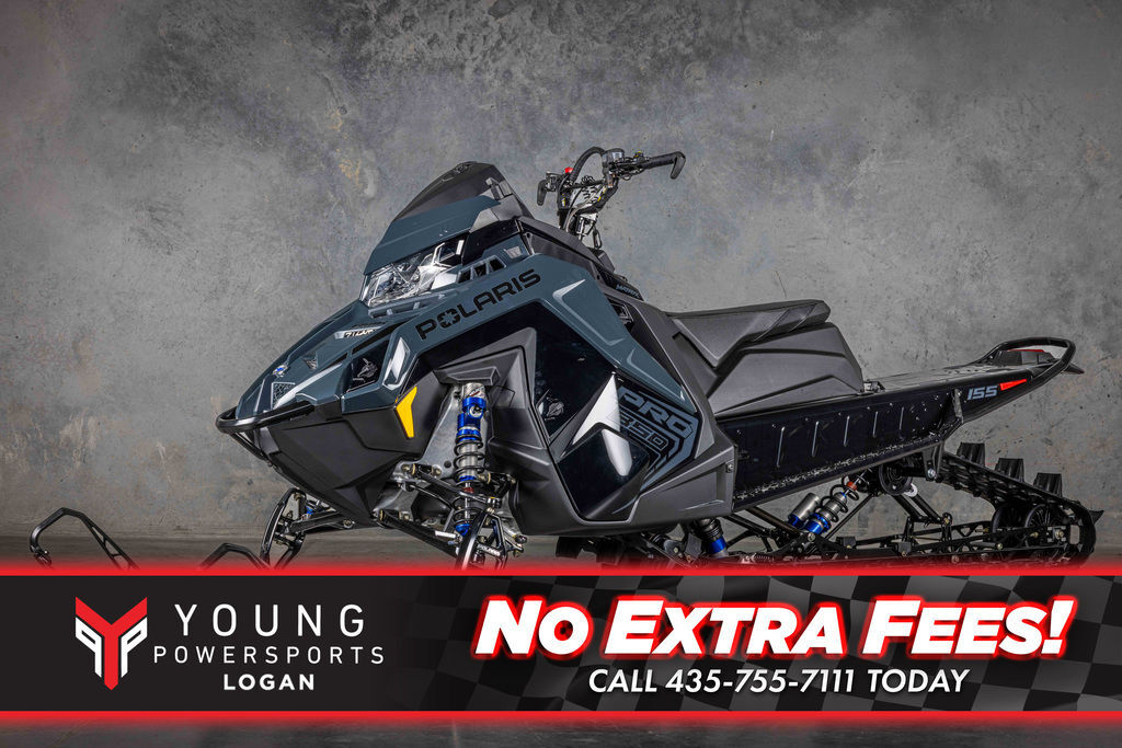 2026 Polaris® 850 PRO RMK 155 Gloss Black / Blue Dusk 155 (3-INCH) in logan UT
