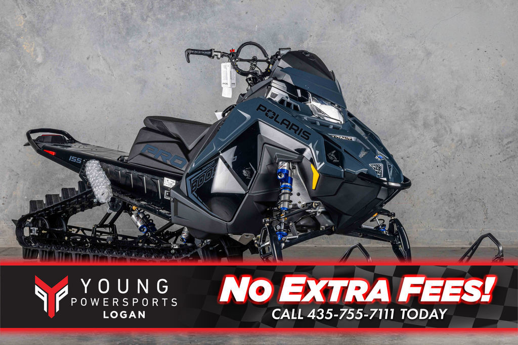 2026 Polaris® Patriot Boost PRO RMK 155 Gloss Black / Blue Dusk in logan UT