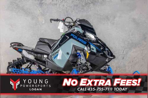 2026 Polaris® Patriot Boost PRO RMK 155 Gloss Black / Blue Dusk in logan UT