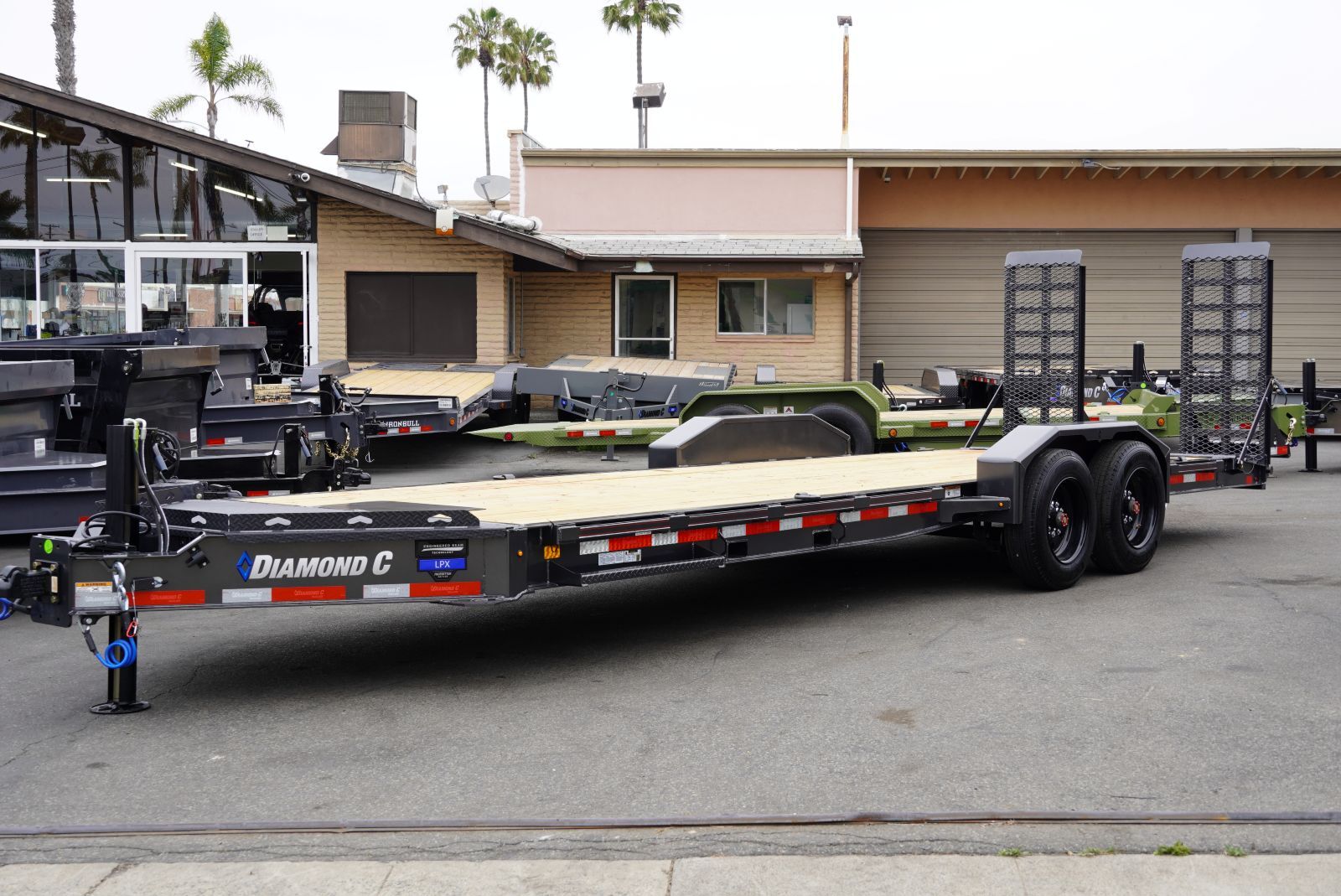 2026 Diamond C LPX 208 24' 18k GVWR LOW PROFILE EQUIPMENT TRAILER in oceanside CA