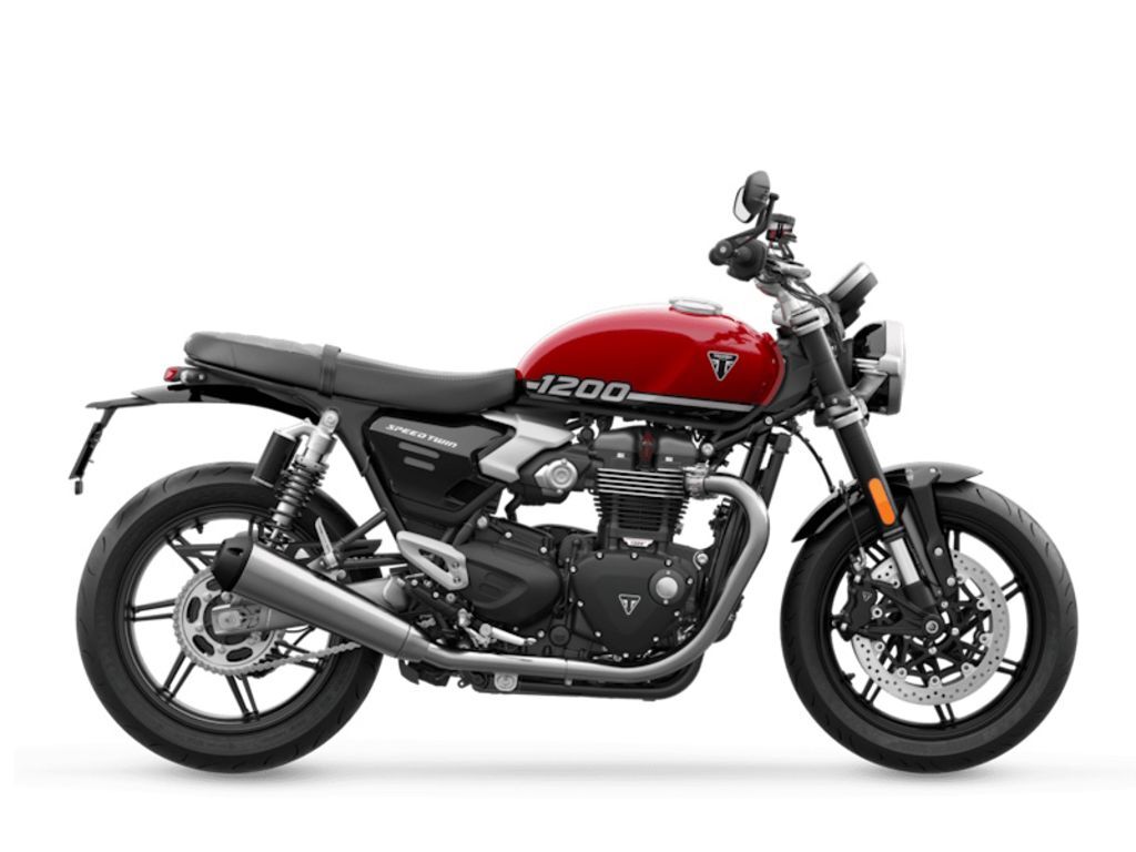 2026 Triumph Speed Twin 1200 Carnival Red/Sapphire Black in Logan, UT