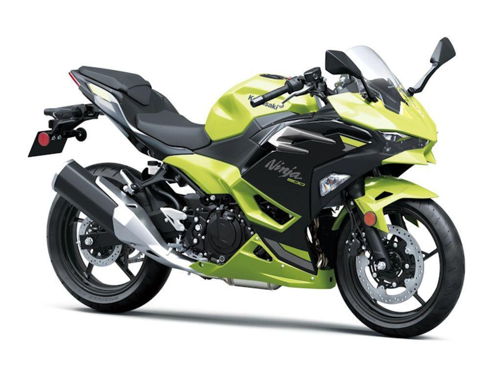 2026 Kawasaki Ninja® 500 ABS Metallic Yellowish Green/Ebony ABS in Manassas, VA