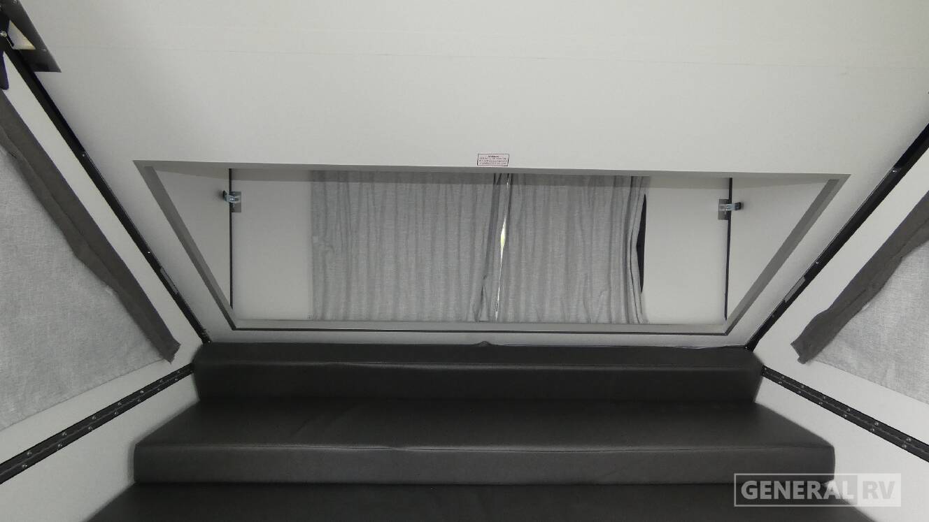 A photo of this 2027 Aliner Classic Rear Sofa