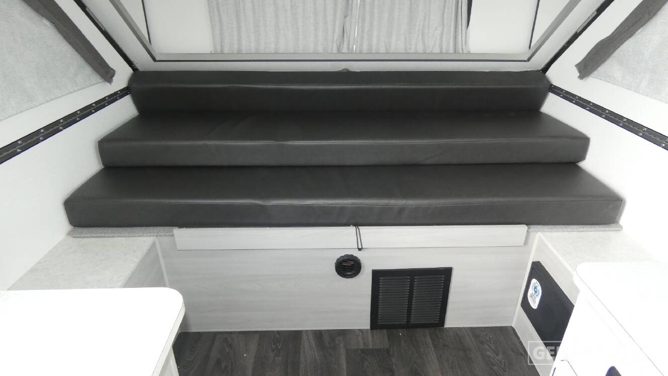 A photo of this 2027 Aliner Classic Rear Sofa