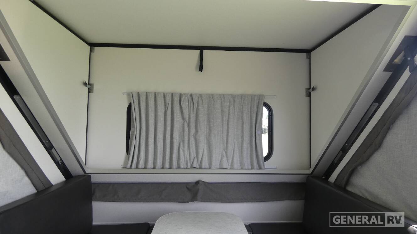 A photo of this 2027 Aliner Classic Rear Sofa