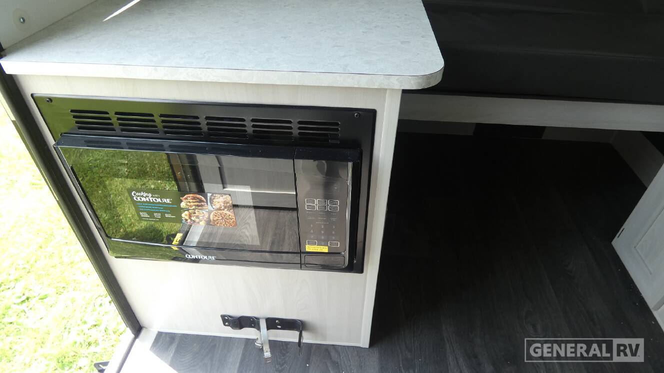 A photo of this 2027 Aliner Classic Rear Sofa