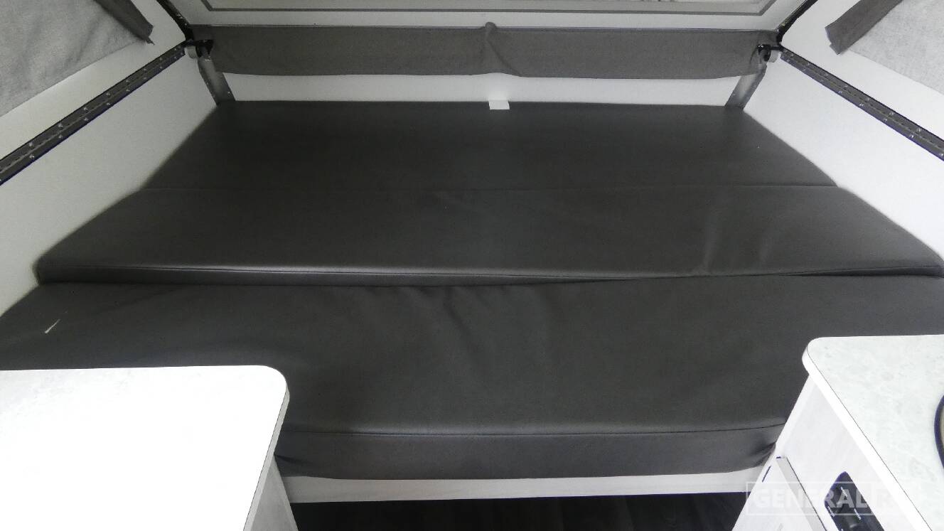 A photo of this 2027 Aliner Classic Rear Sofa
