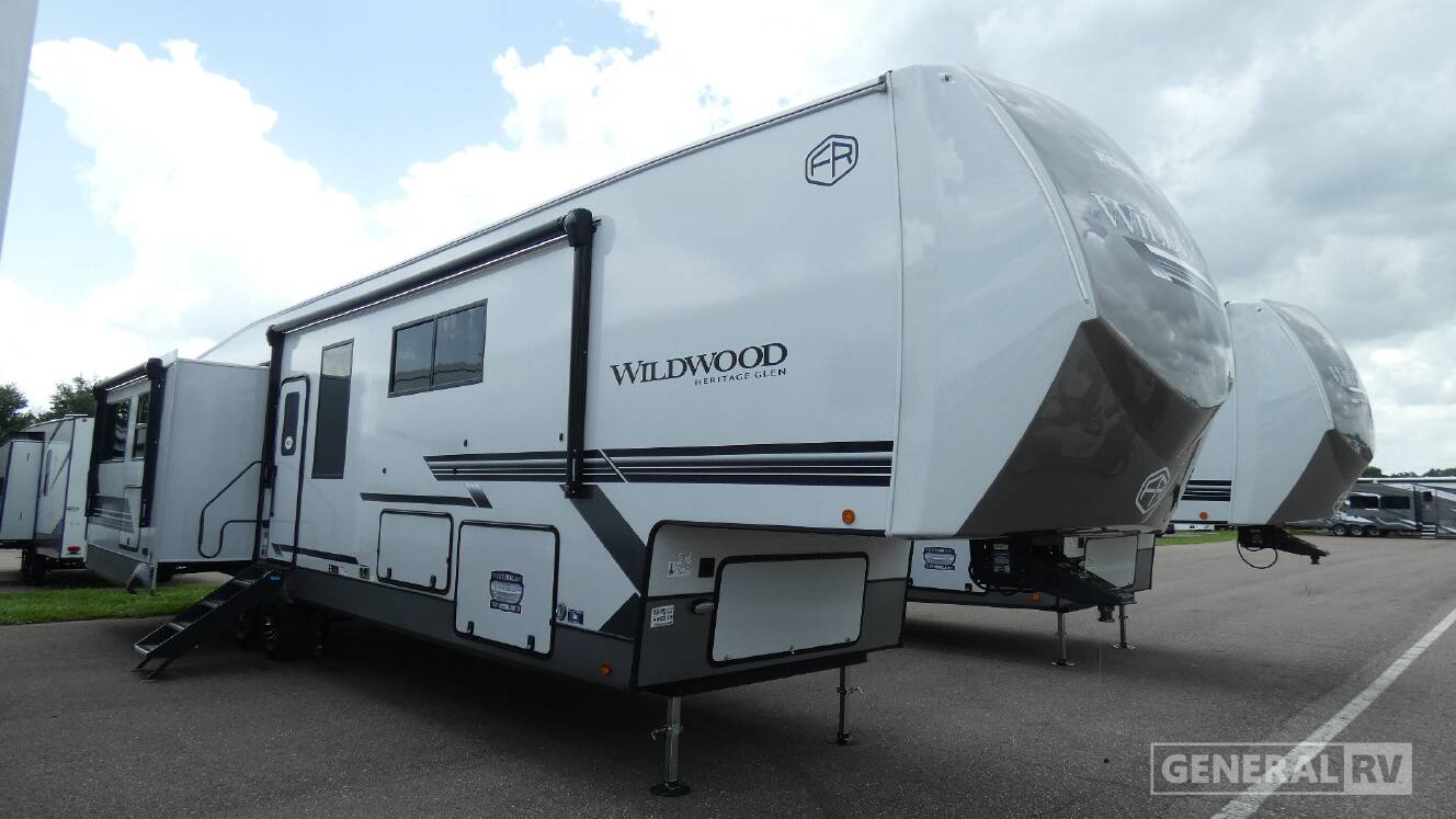 A photo of this 2027 Forest River Wildwood Heritage Glen 380WDR