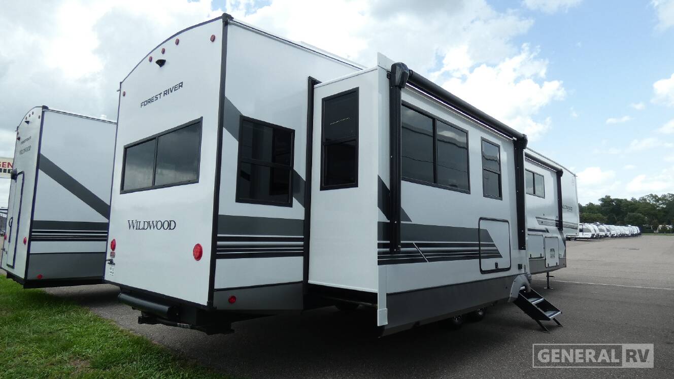 A photo of this 2027 Forest River Wildwood Heritage Glen 380WDR