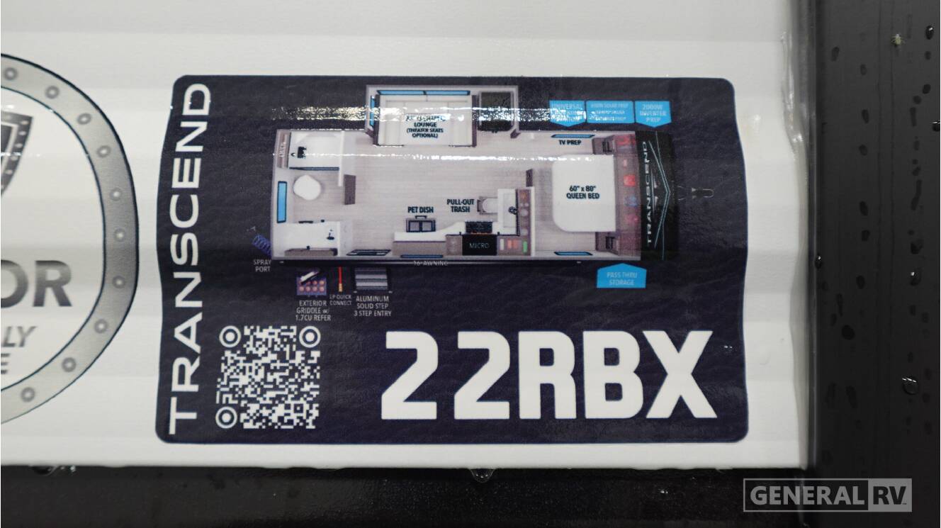 A photo of this 2027 Grand Design Transcend Xplor 22RBX