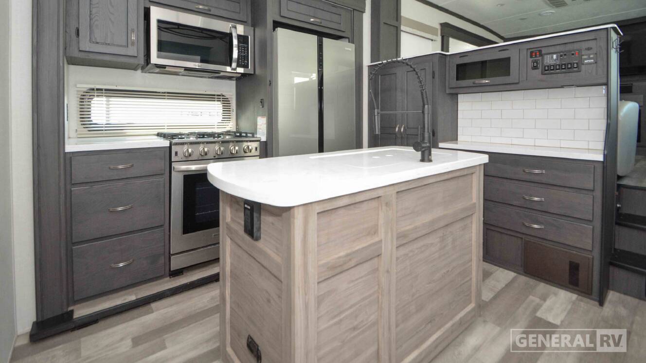 A photo of this 2024 Coachmen Brookstone 344FL