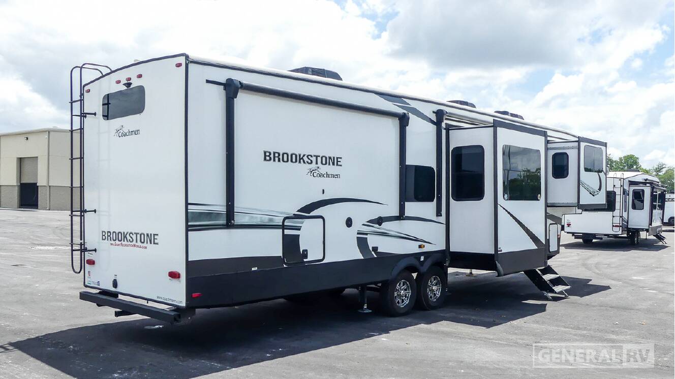 A photo of this 2024 Coachmen Brookstone 344FL