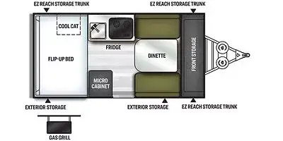 2022 Forest River Rv Rockwood Hard Side Series A122S in american fork UT