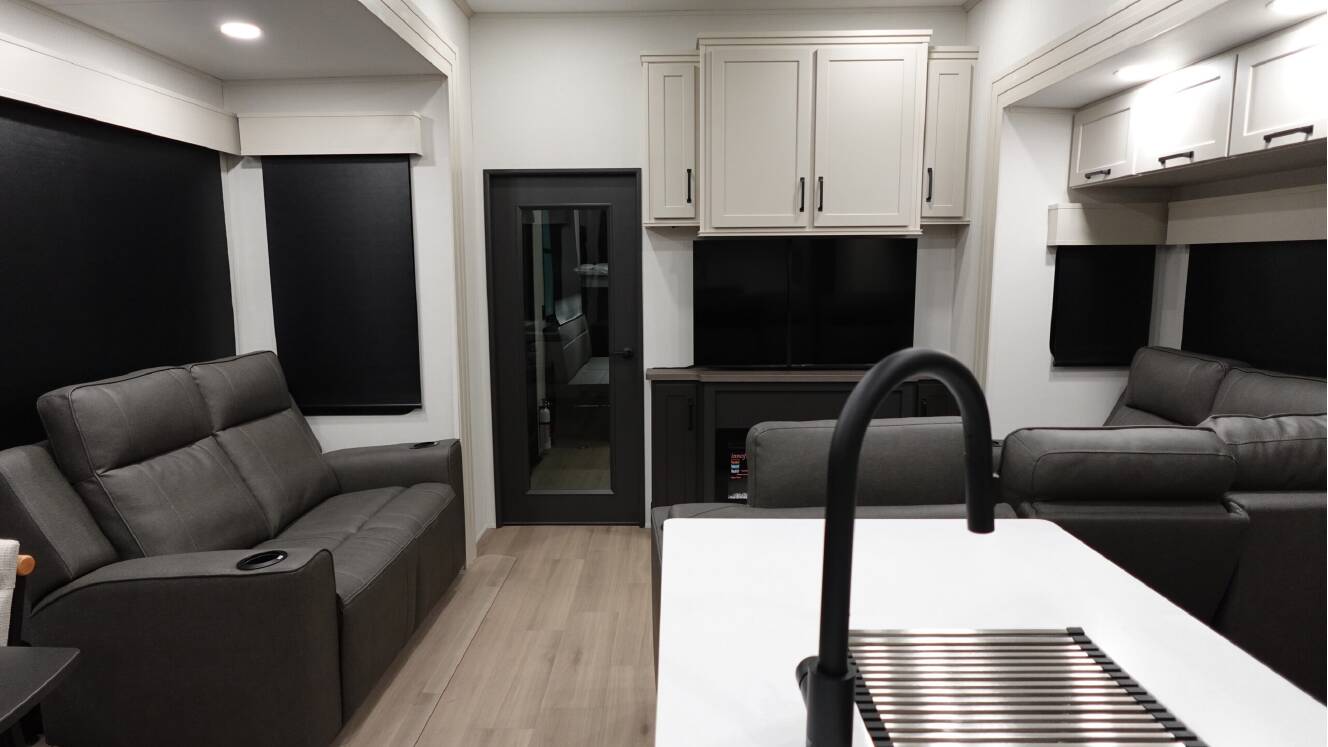 A photo of this 2026 Grand Design MOMENTUM 394G